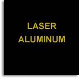 Aluminio Laserable Negro / Graba Oro