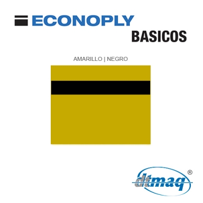 Econoply Básicos, Amarillo/Negro, x Tercio