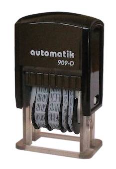 Sello Fechador Automatik 909-DS (20x5 mm. fecha 4 mm)